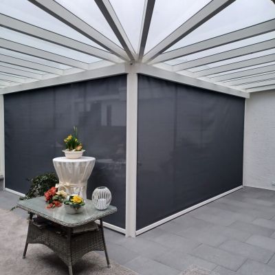 Sommergarten Seitenmarkise Weilburg Herborn