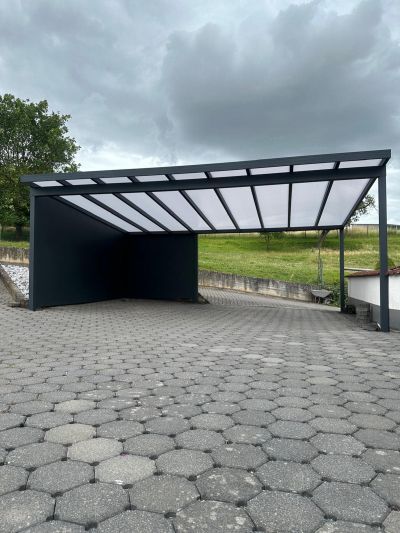 Carport Terrassendachwelt Aufbau Limburg
