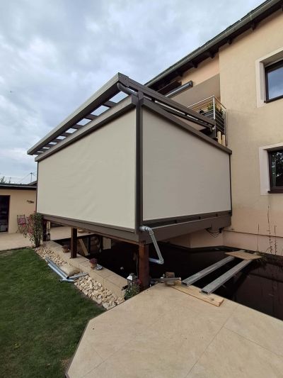Unterdachmarkise für Terrassenüberdachung - 133