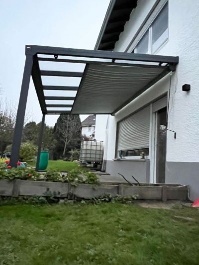 Unterglasmarkise Terrassenüberdachung Hessen