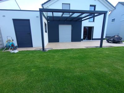 Carport Terrassendachwelt Aufbau Weilburg