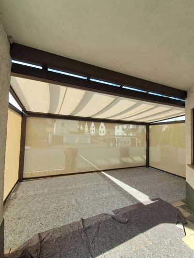 Unterdachmarkise für Terrassenüberdachung - 129