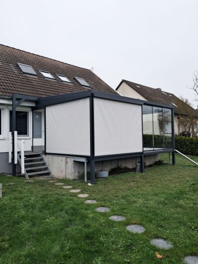 Sommergarten Seitenmarkise Wetzlar