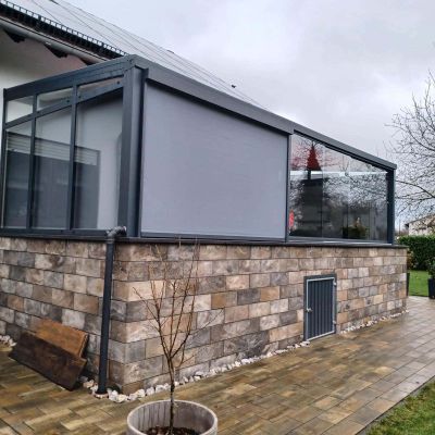 Unterdachmarkise für Terrassenüberdachung - 87