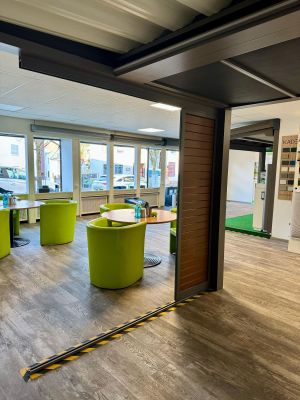 Terrassendachwelt Empfang