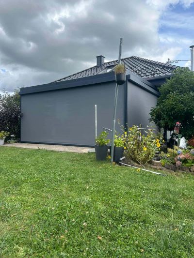 Unterdachmarkise für Terrassenüberdachung - 132