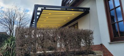 Elektrische Markisen Komfort auf Knopfdruck